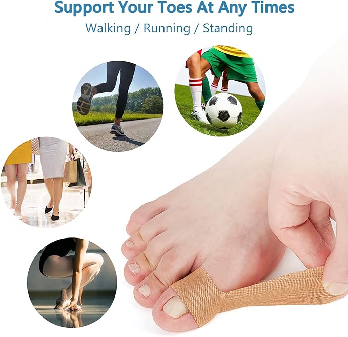 Thumb Support Tape for Arthritis Pain Relief 20 Sheet (40 PCS), Adjustable Elastic Self-Adhesive Thumb Bandage, Trigger Finger Patch for Sports Housework Joint Stability & Injury Recovery