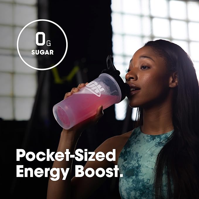 Optimum Nutrition Amino Energy Plus Hydration Packets, On-The-Go Energy Powder Stick Packs, Strawberry Burst, 25 Count