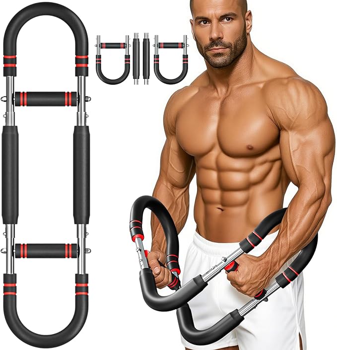 2025 New Twister Arm Trainer - Adjustable Chest Workout Equipment for Men, Professional Arm and Chest Muscle Trainer, Portable Upper Body Workout Machine for Shoulder Forearms Strength Training