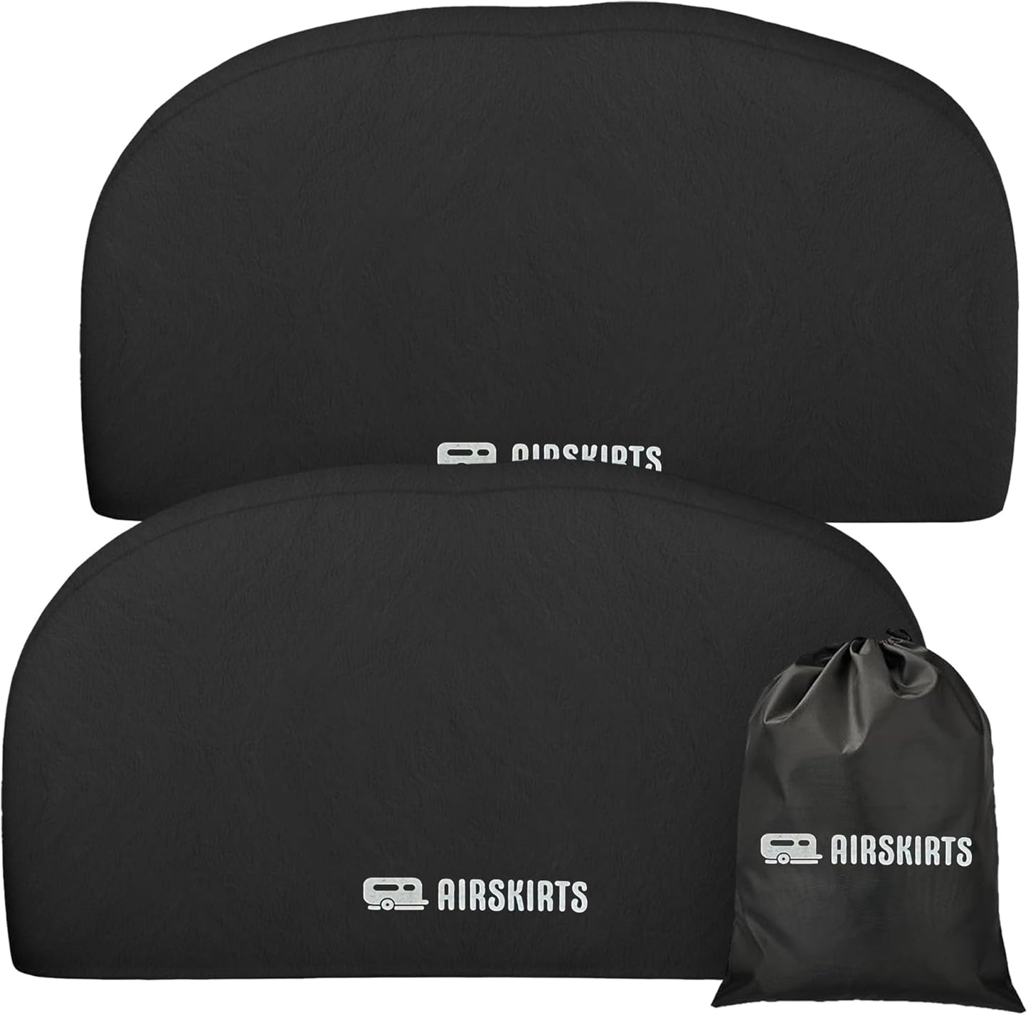 Dual-Axle RV Trailer Tire Covers (Set of 2)