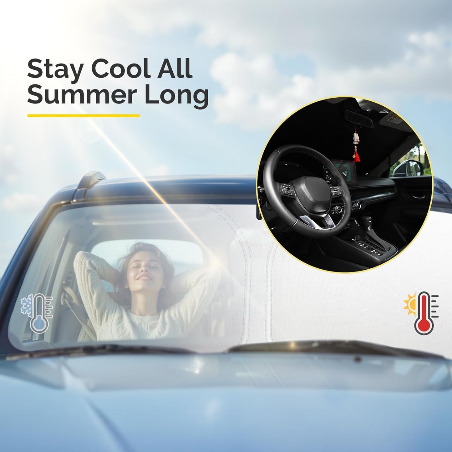 Car Windshield Sun Shade Compatible with 2022 2023 2024 2025 Lexus NX NX250 NX350 NX350h NX450h+ Accessories Foldable Front Window Sunshade Custom for Lexus NX Windshield Sun Visor