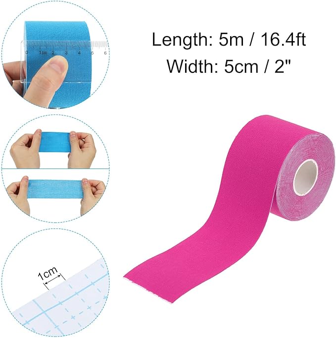PATIKIL Aerial Hoop Tape, Athletic Tape Adhesive Non-Slip Grip Tape Yoga Rig Sports Tape for Exercises Gymnastics