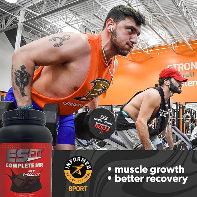 Complete MR | 1 Gallon Container - 20 servings | Meal Replacemnt Shake with Protein, Carbs, Fiber and Vitamins (MIlk Chocolate)