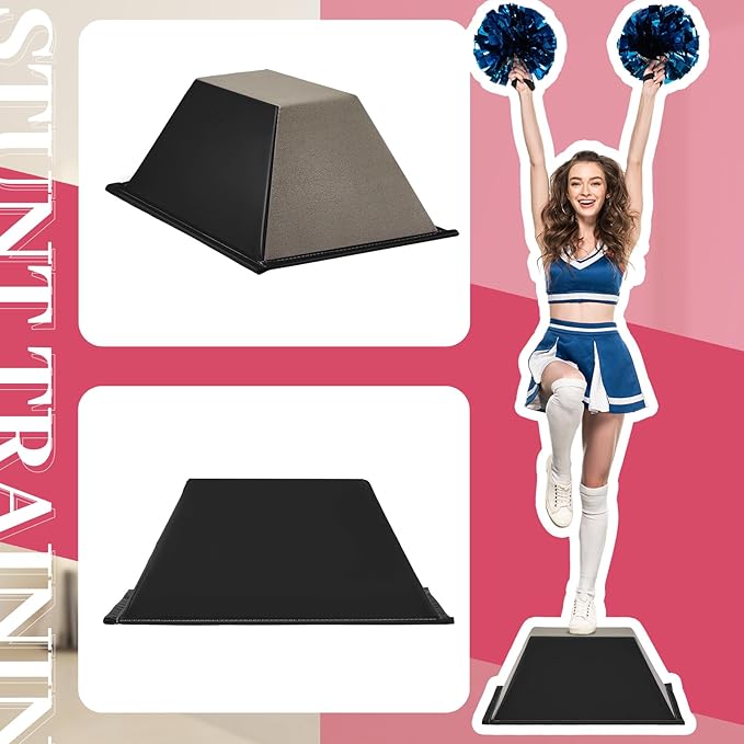 Poen Stunt Training Stand Cheerleading Balance Trainer Cheer Flyer Stand Balance and Flexibility Trainer for Flexibility Core Strength and Conditioning Promotes Kids Adults