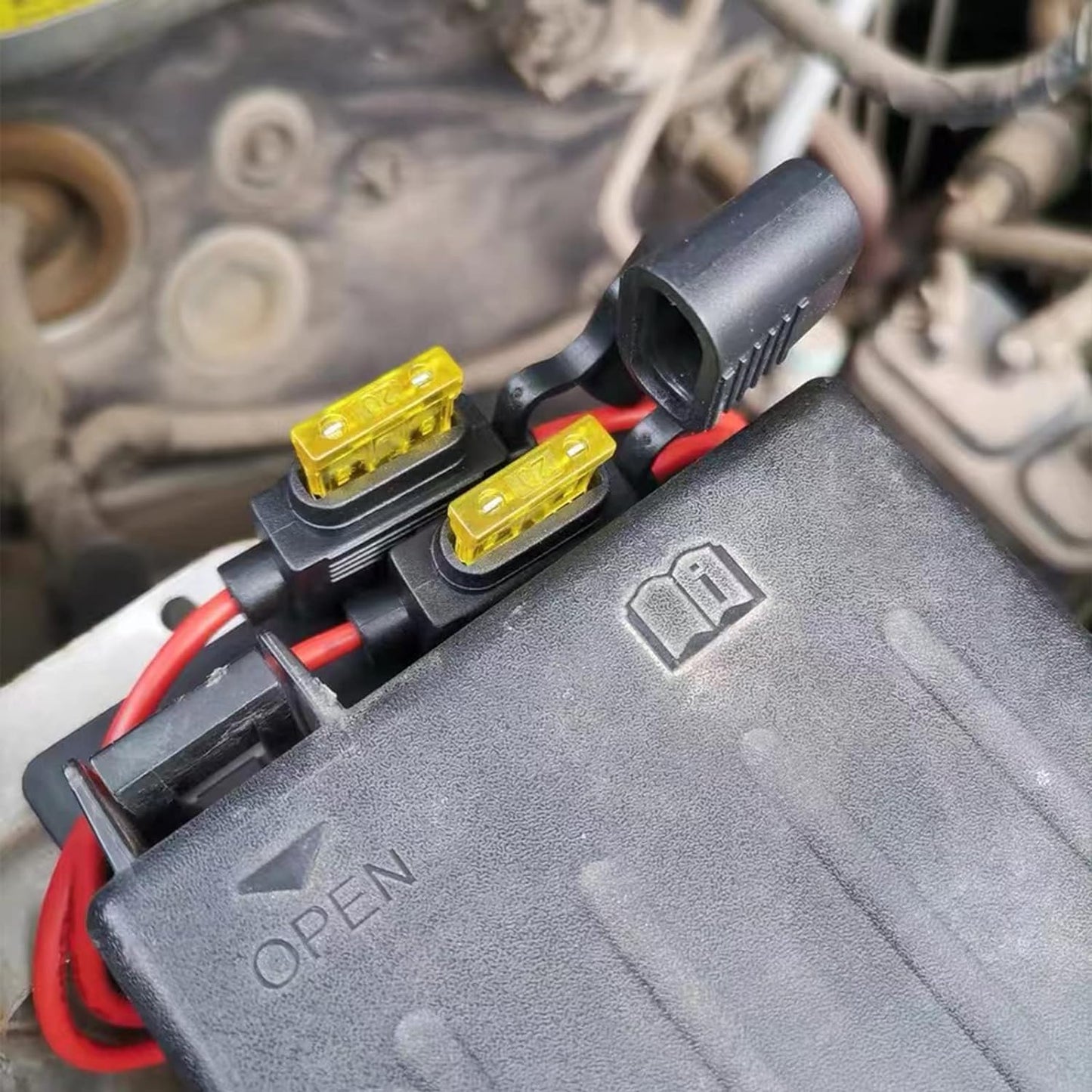 (80Pcs) 2 Amp Standard Fuse, 2A Car Blade Fuses for Car/RV/Truck/SUV/Motorcycle/Boat