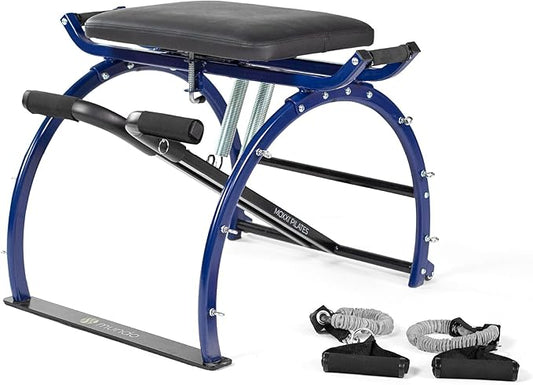 Moxxi Pilates Chair, Exercise Chair with Resistance Bands, Workout Equipment for Home Gym, Up to 250 lb Weight Capacity