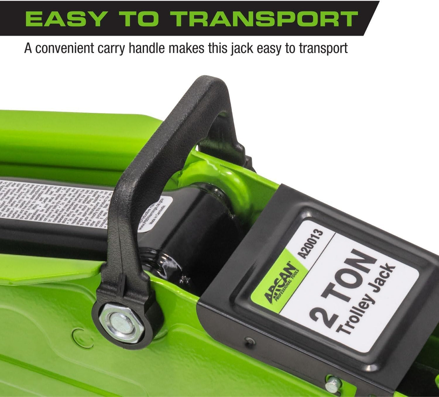 ARCAN Tools 2-Ton Steel Trolley Jack (A20013)