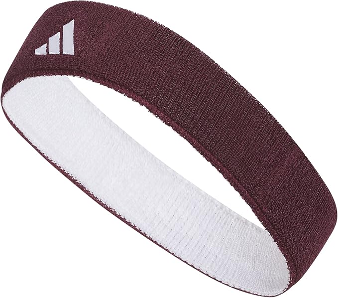 Adidas Unisex-Adult Interval Reversible Elastic Sweat Headband for Men and Women