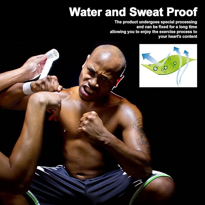 OK TAPE Athletic Sports Tape（4 Packs) - 45ft Per Roll Very Strong Tape for Athlete & Sport Trainers & First Aid Injury Wrap, Perfect for Fingers Ankles Wrist on Bat, Hockey Stick - Red