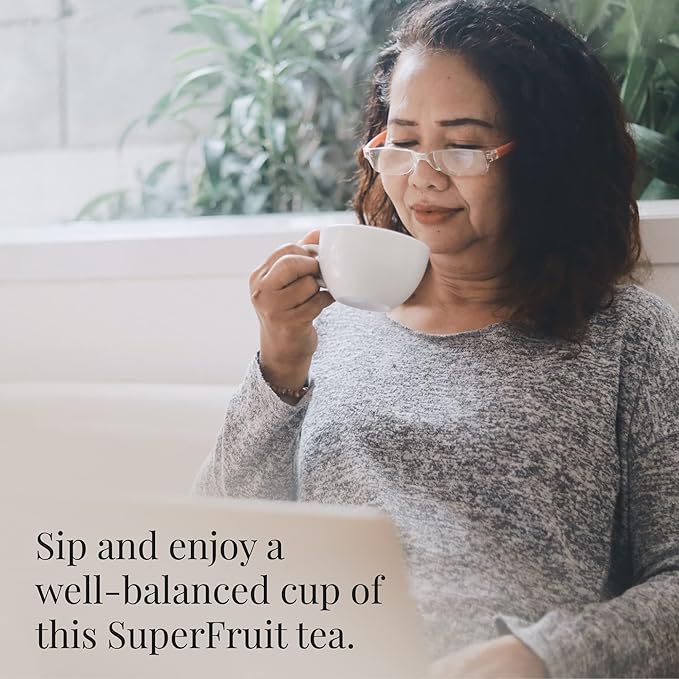 The Republic of Tea Organic Pomegranate Green Tea, 250 Tea Bags, Superfruit Premium Green Tea Blend