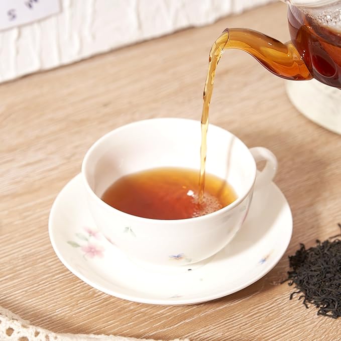 ChaWuWarmSun [B] Keemun KongFu Black Tea,12oz/340g,Kong Fu Tea Loose Leaf,Chinese QiMen HongCha