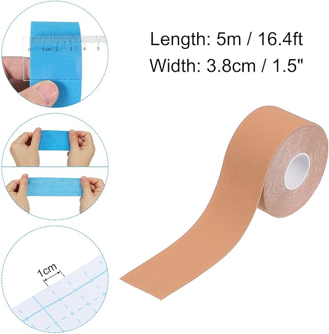 PATIKIL Aerial Hoop Tape, Athletic Tape Adhesive Non-Slip Grip Tape Yoga Rig Sports Tape for Exercises Gymnastics