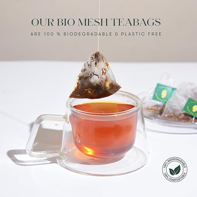 Luxmi Estates Lavender Valley Organic Loose Leaf Tea, (25g) Darjeeling Makaibari White Tea, Low Caffeine, Sleep Function Tea