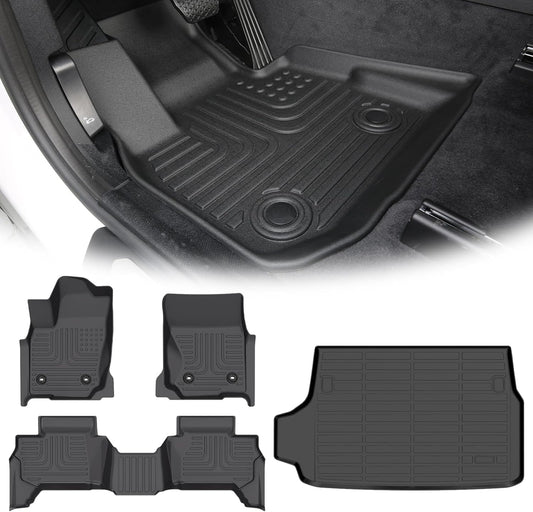 for Toyota 4runner Floor Mats 2025,Car Mats for Toyota 4runner All Weather Floor Mats Cargo Floor Liner Accessories 2025