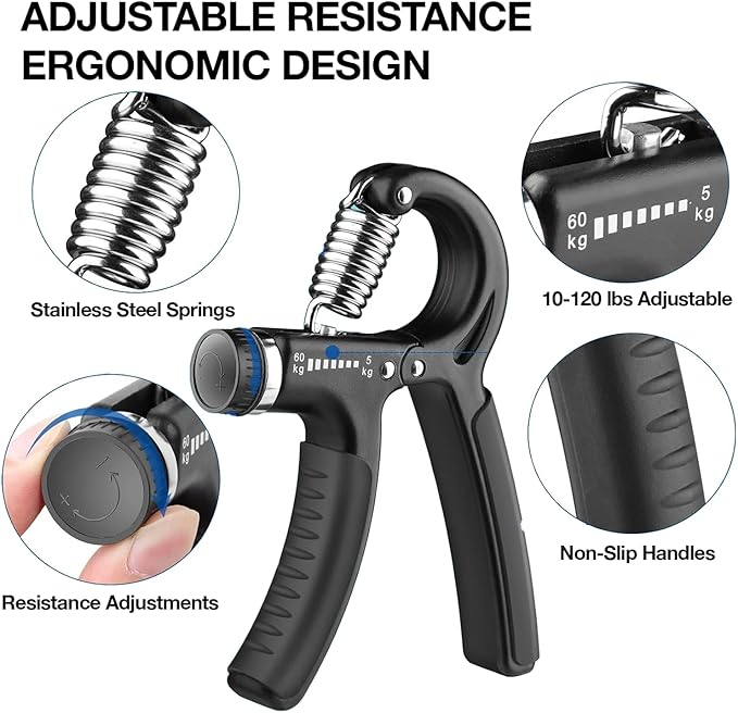 Twister Arm Trainer Pro - Adjustable Shaker Twister Arm Chest Exerciser Home Workout Equipment for Men & Women, Portable Fitness Exercise Equipment, Ultimate Shoulder Muscle Training