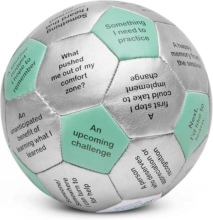 Trainers Warehouse 6" Thumball Collection, 32 Prompts for Conversation, Team Building, Relationship and Training