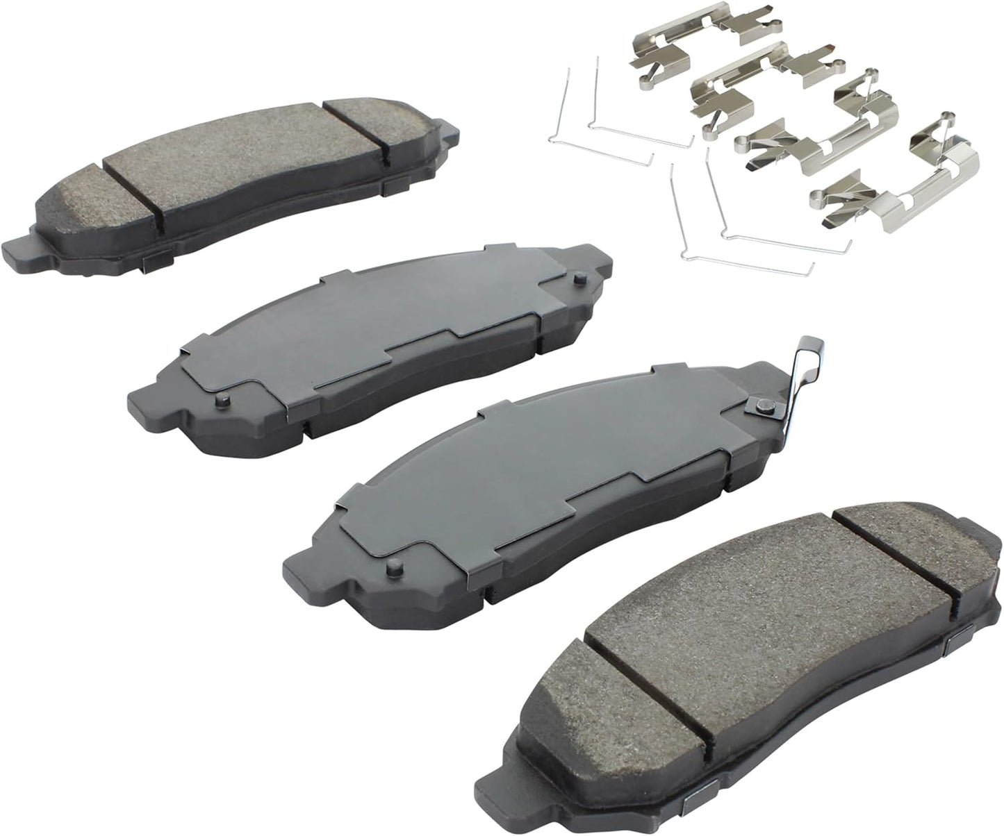 Premium Ceramic Front Brake Pads (1001-1094C) Compatible with 2005-2024 Chevrolet/Nissan/Suzuki (City Express/Equator/Ceramic Frontier/LEAF/NV200/Pathfinder/Xterra)