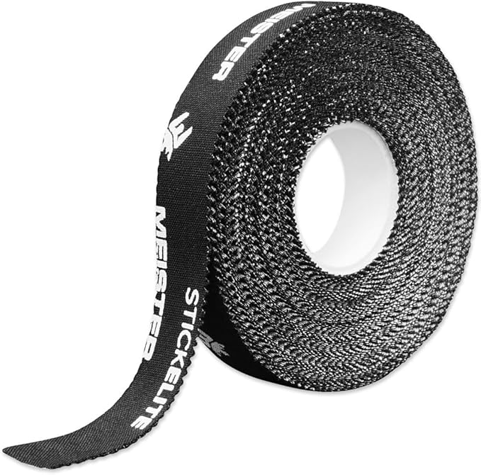 Meister StickElite Professional Porous Athletic Tape for Fingers & Toes - 15yd x 1/2" - Black - 4 Rolls