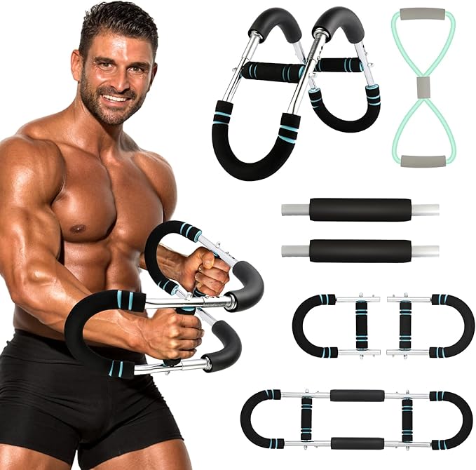 Twister Arm Trainer, Adjustable Chest Workout Equipment, Twister Arm Exerciser,Chest,Arms, Shoulders and Forearms Muscle Training Fitness Equipment