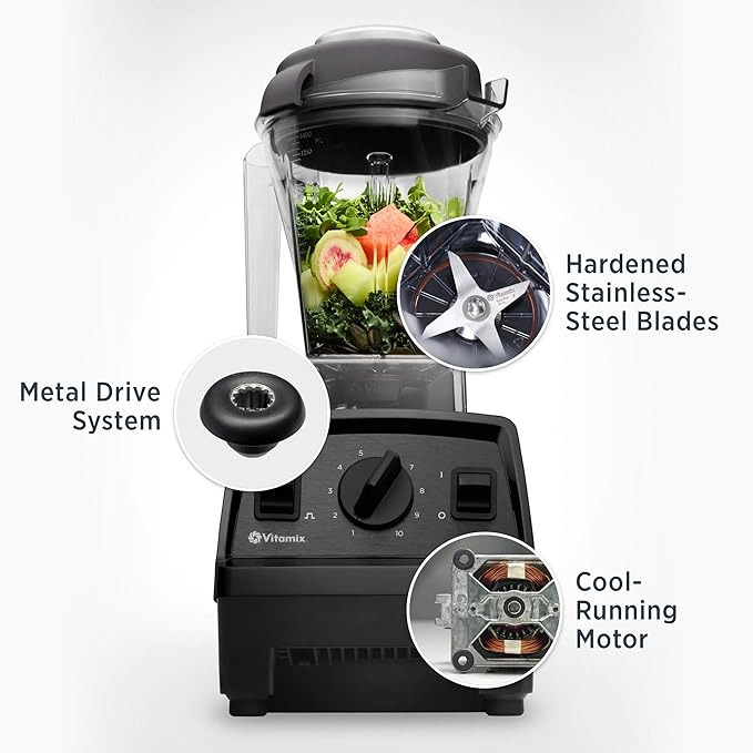 Vitamix E310 Explorian Blender, Professional-Grade, 48 oz. Container, Slate