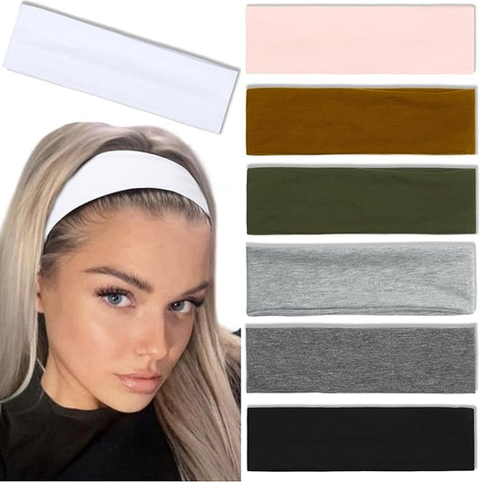 Tobeffect Headbands for Women Non Slip Trendy Womens Headbands Elastic Hair Bands for Women's Hair