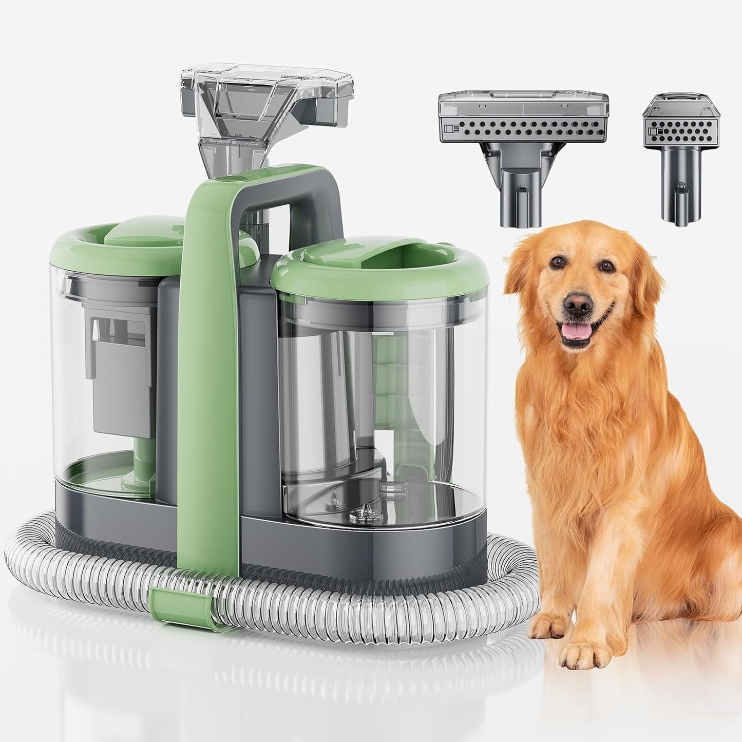 Carpet Cleaner Machine, 18Kpa Portable Carpet Spot and Upholstery Cleaner, 500W Powerful Suction Deep Couch Cleaner Machine with Handle for Pet Stains, Sofa, Car Seat, Furniture