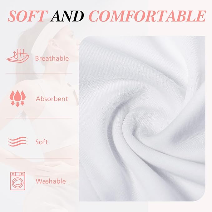 Headbands for Women Non Slip, Stretchy Sweat Headband for Workout Yoga Running, Head Bands for Women's Hair - 8 Pack