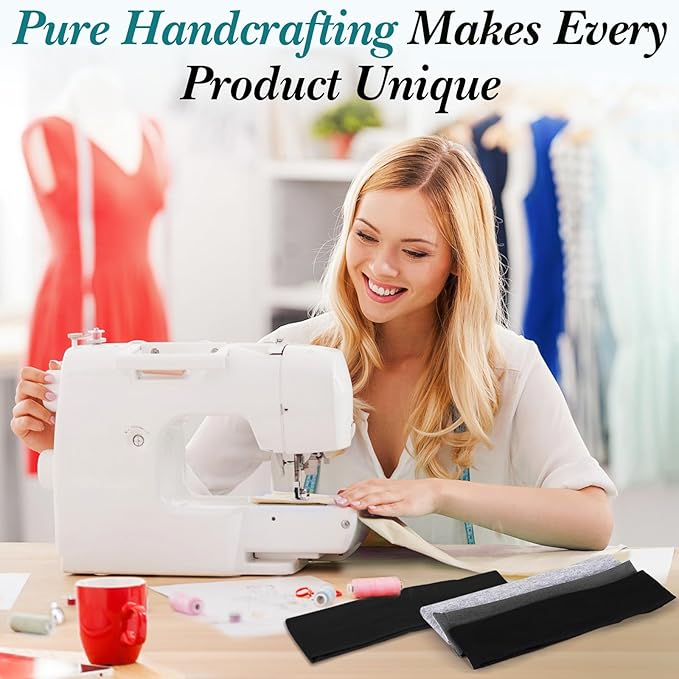 Headbands for Women Non Slip, Stretchy Sweat Headband for Workout Yoga Running, Head Bands for Women's Hair - 8 Pack