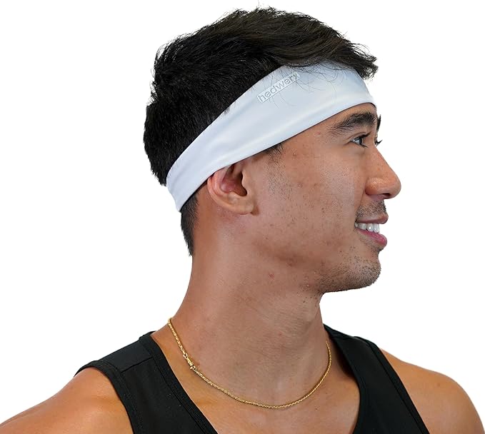 Hydra2, Sweat Diverting, Sports Sweatband Headband, H2 Flatweave