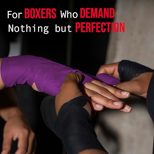 Ringside 1" Athletic Trainers Tape, Cotton Kinesiology Tape for Combat Sports, Adhesive, 30 Foot Rolls, Purple, 5 Pack