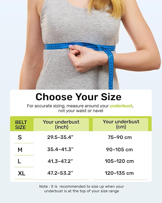 Upright Posture Corrector, Comfortable Lumbar Support Belt with 3D Elastic Kintted Mesh, Upper and Lower Back Pain Relief, Easy to Put on & Take off, Gray Size L (Upper Waist: 41.3"-47.2")