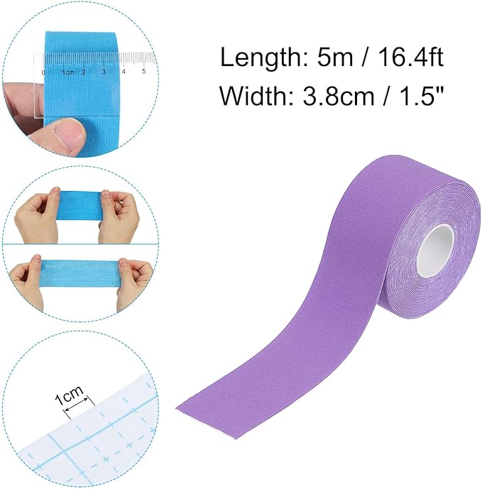 PATIKIL Aerial Hoop Tape, Athletic Tape Adhesive Non-Slip Grip Tape Yoga Rig Sports Tape for Exercises Gymnastics