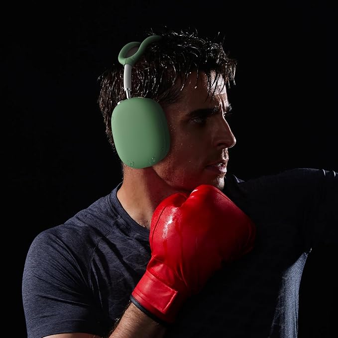 BRG 7in 1 Silicone Case Covers for AirPods Max, Sweat-Proof Ear Pad Case Covers/Ear Cup Covers/Headband Cover for AirPods Max Headphones, Accessories Soft Shell Protectors for Apple AirPods Max