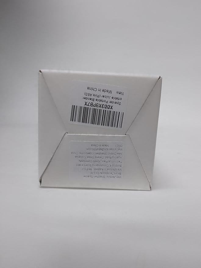 Spardar Portable Blender for Shakes and Smoothies, 4000mAh Personal Blender with 6 Blades, USB Rechargeable Blender Bottles Electric, Mini Blender Cup Portable Juicer for Home Sports Outdoors