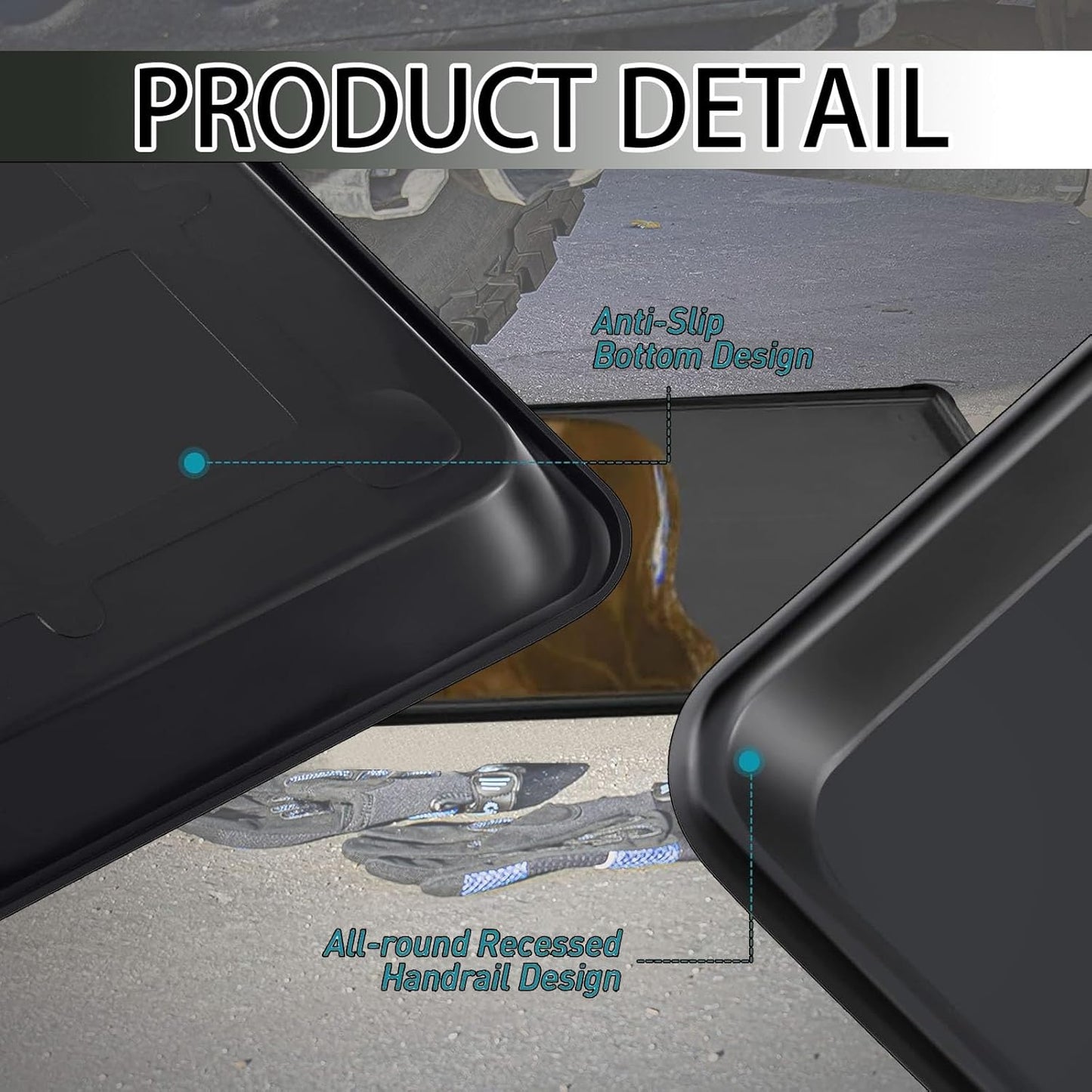 6Pcs Auto Oil Drip Pan Extra Large Oil Drip Pan for Under Car to Keep Garage Floor Show Room Driveway Safe and Clean(35.4 x 24 x 1.6 inch) (6PCS)