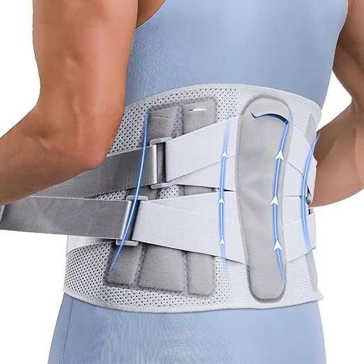 Back Brace for Lower Back Pain Women, Brace Posture Corrector with 3 Lumbar Pads,Back Support Belt for Men and Women, Sciatica, Herniated Disc, Scoliosis, XL