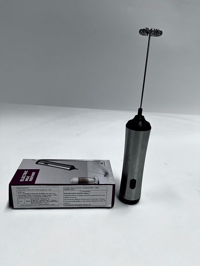 Handheld Coffee Frother,USB-Rechargeable Hand Frother,Adjustable Handheld Milk Frother for Cappuccinos, Hot Chocolate, Milkshakes, Egg Mix