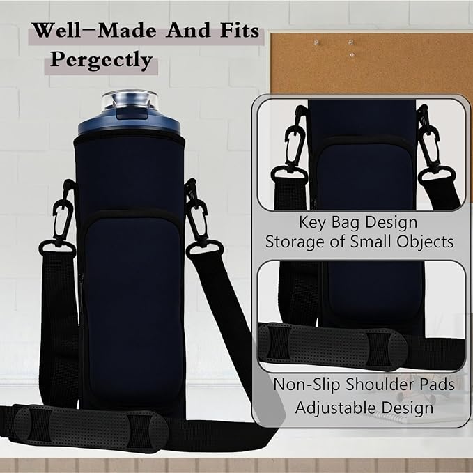 Portable Blender Storage Bag Sleeve for Ninja Blast Max Portable Blender with Shoulder Strap and Accessory Pocket for Ninja Blast Max BC251NV/BC251GY/BC251MT/BC251PK/BC251LD PortableBlender