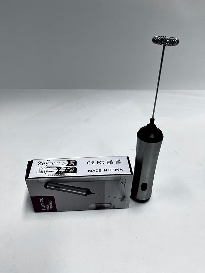 Handheld Coffee Frother,USB-Rechargeable Hand Frother,Adjustable Handheld Milk Frother for Cappuccinos, Hot Chocolate, Milkshakes, Egg Mix