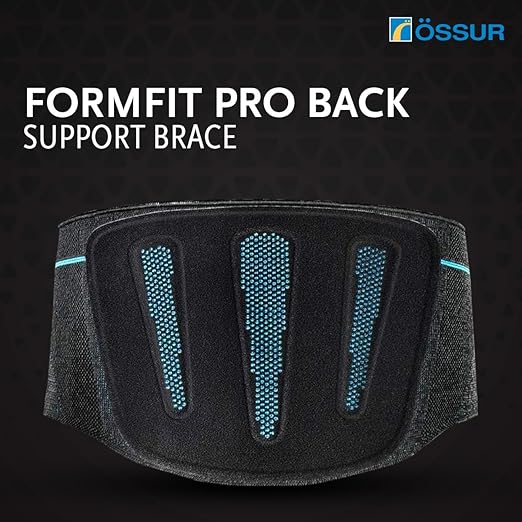 Össur Formfit Pro Back Support - Advanced Lumbar Brace for Pain Relief, Posture Correction, and Spinal Health - Premium Comfort and Support (Large)