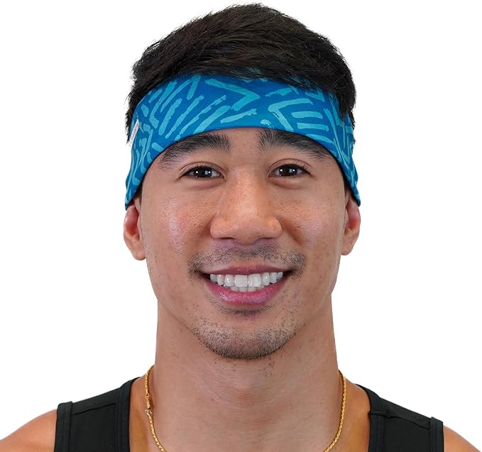 Hydra2, Sweat Diverting, Sports Sweatband Headband, H2 Flatweave