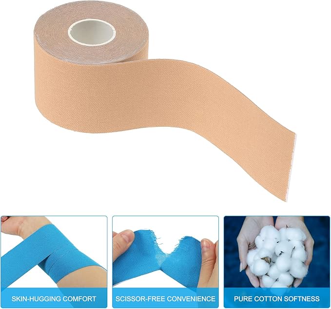 PATIKIL Aerial Hoop Tape, Athletic Tape Adhesive Non-Slip Grip Tape Yoga Rig Sports Tape for Exercises Gymnastics