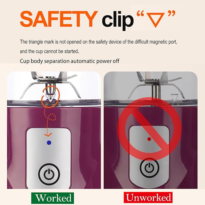 Portable Blender, Cordless, Personal Blender-for Shakes & Smoothies, BPA Free, Leakproof, USB-C Rechargeable, Ideal for Ice Blending, Juicing, and Food Processing, Convenient (Green)