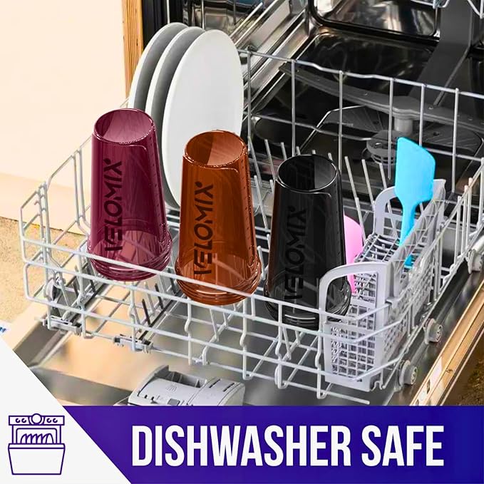 '-6 PACK- 28 oz Protein Shaker Bottle for Protein Mixes - 6x Wire Whisk | Leak Proof Shaker Cups for Protein Shakes | Protein Shaker Bottle Pack | Protein Shake Cup (Earth Tones Collection)