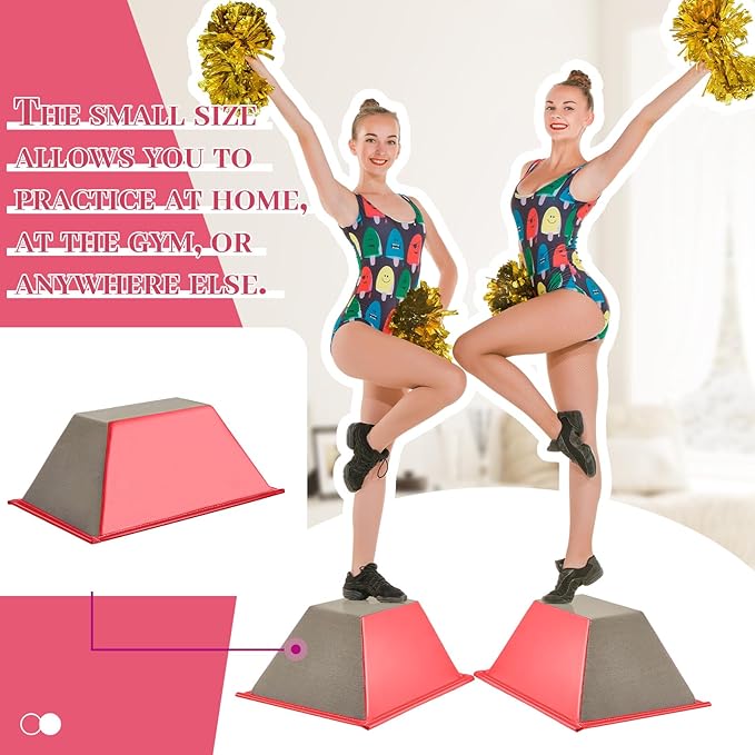 Poen Stunt Training Stand Cheerleading Balance Trainer Cheer Flyer Stand Balance and Flexibility Trainer for Flexibility Core Strength and Conditioning Promotes Kids Adults
