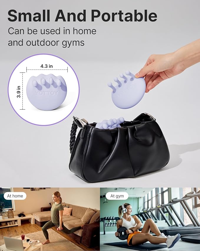 YOTTOY Foot Arch Trainer for Flat Feet, Plantar Fasciitis Relief &Arch Support Strengthening, Portable Arch Metatarsal Exercise Brace for Home and Gym