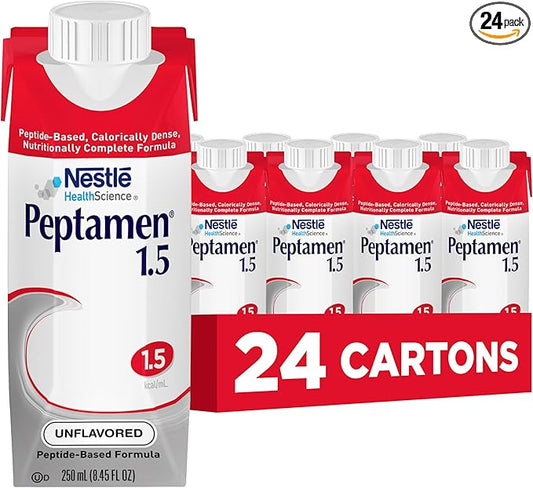 Peptamen 1.5, Unflavored, 8.45 Fl. Oz. (Pack of 24)