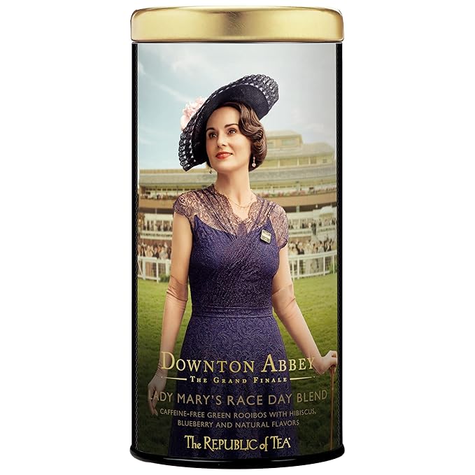 The Republic of Tea — Downton Abbey Lady Mary’s Race Day Herbal Tea Blend, 36 Tea Bags