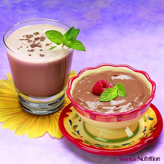 Weight Loss Systems Pudding and Shake Aspartame Free - Chocolate Mint (7/Box) - High Protein - Low Calorie - Low Fat - Low Carb