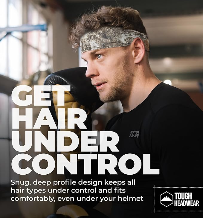 Mens Sweat Bands - Sport Headbands for Men - Workout Headbands for Women - Running Headband -Tennis Athletic Sweatband